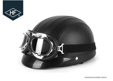57 - capacetes de montada da motocicleta universal de 62cm com os óculos de proteção para o peso de Halley 660g